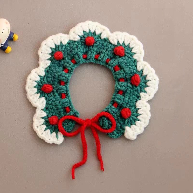Cozy Knitted Pet Collar