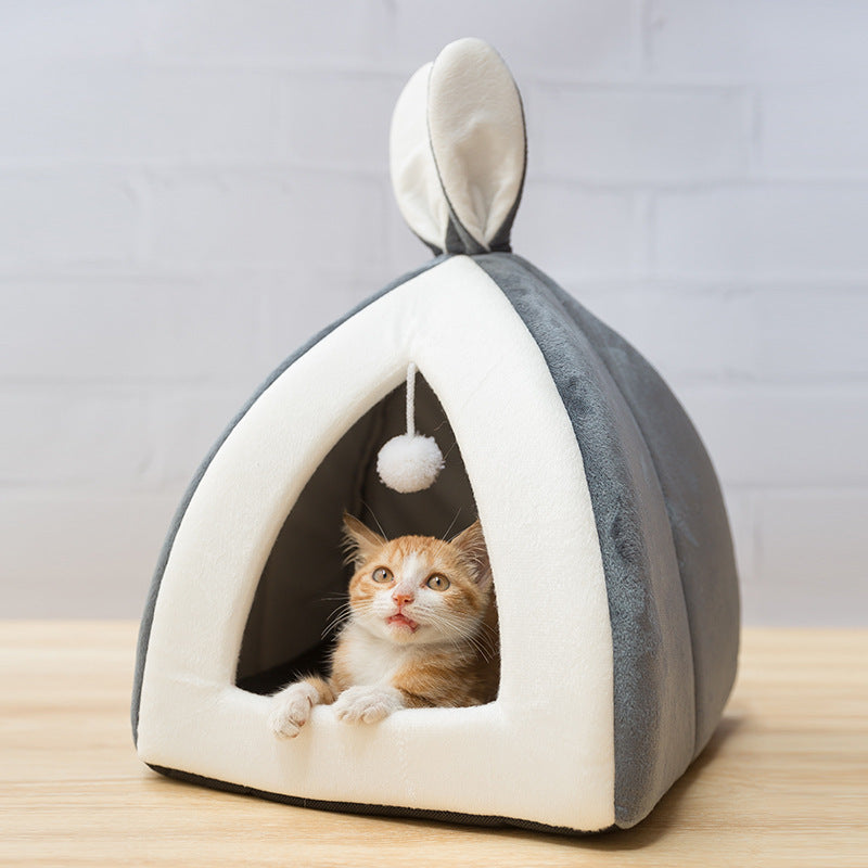 Cat House Cat House Villa Cat Bed Small Dog Kennel - Fur Retreat