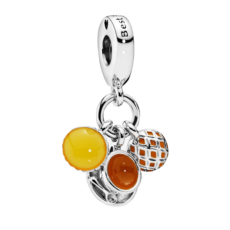 Dog Pendant 925 Silver DIY Labrador Dog Pendant Singapore Cartoon Dog Pug Bracelet Accessories - Fur Retreat