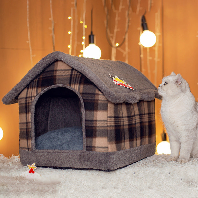 Wanghong Pet House Dog House Cat House Four Seasons - Fur Retreat