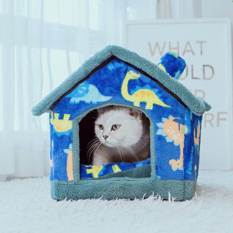 Wanghong Pet House Dog House Cat House Four Seasons - Fur Retreat
