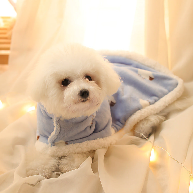 Warm Nightgown Cat Transforms Into Winter Clothing - Fur Retreat