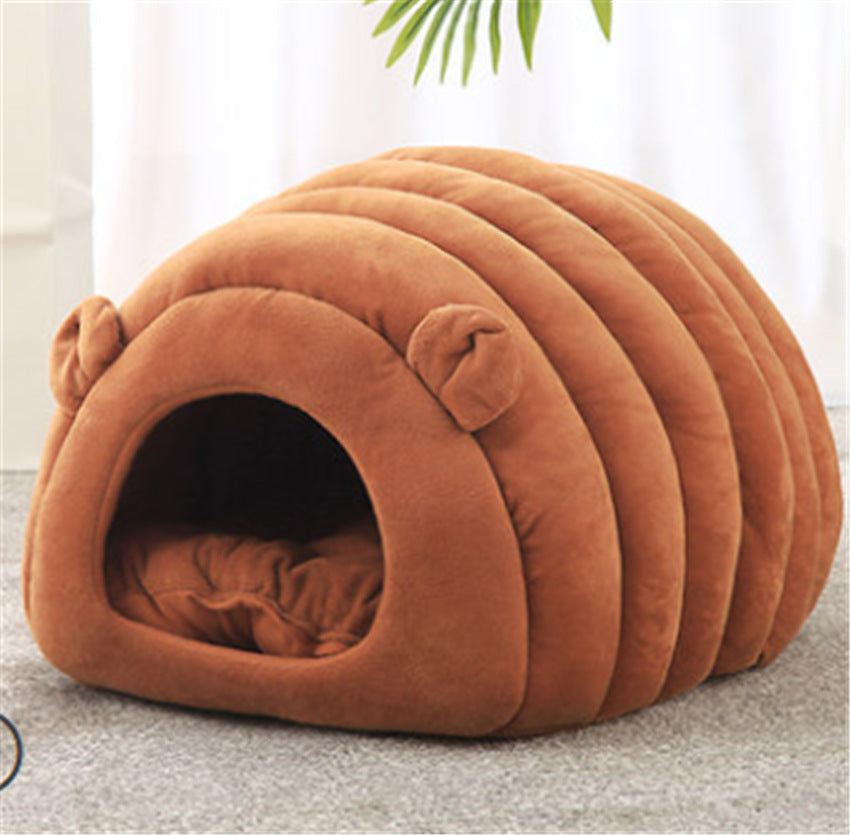 Winter Warm Cat Litter Pad Pet Cat House - Fur Retreat