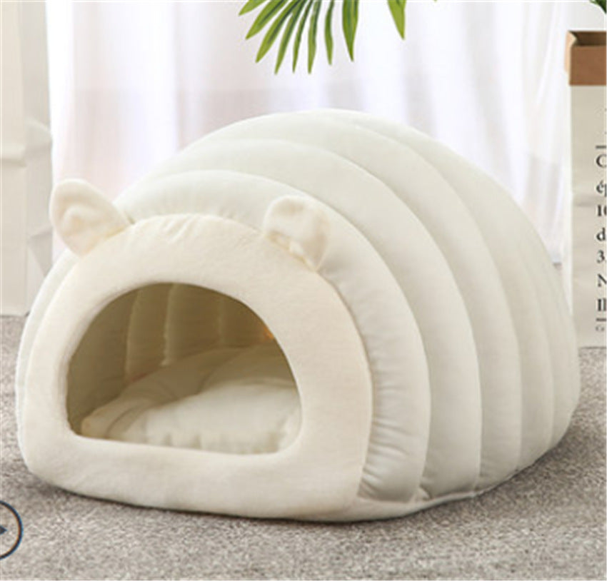 Winter Warm Cat Litter Pad Pet Cat House - Fur Retreat