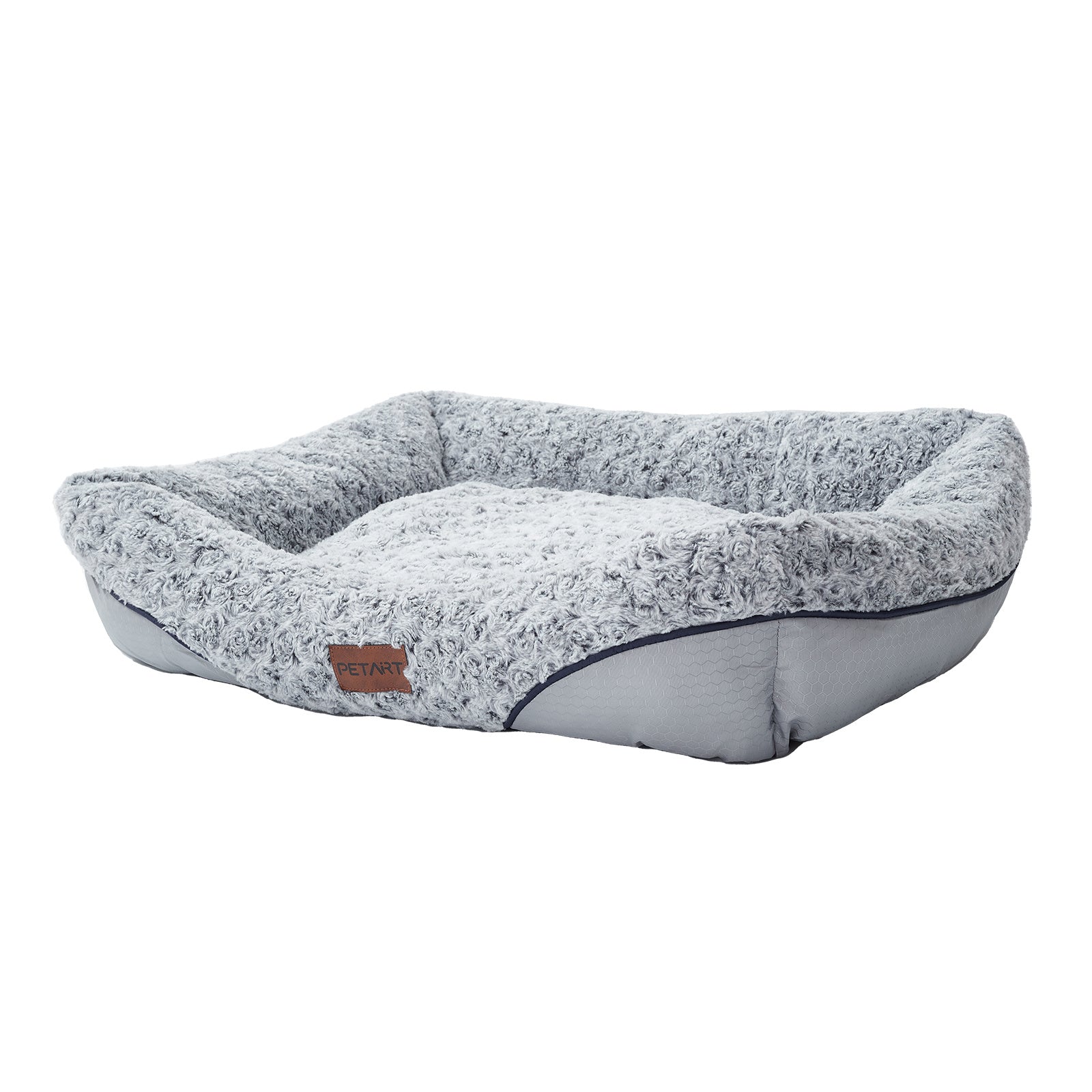 Swirl Rose Velvet Bed for Dog and Cat