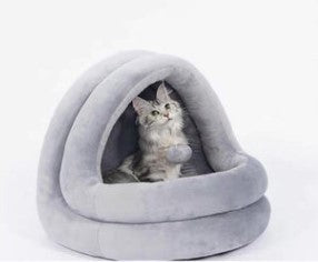 High Quality Cat House Beds Kittens Pet Cats Sofa Mats Cozy Bed Toy Dog for Small Kennel Home Cave Sleeping Nest Indoor Products - Fur Retreat