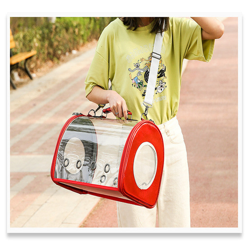 Transparent pet bag - Fur Retreat