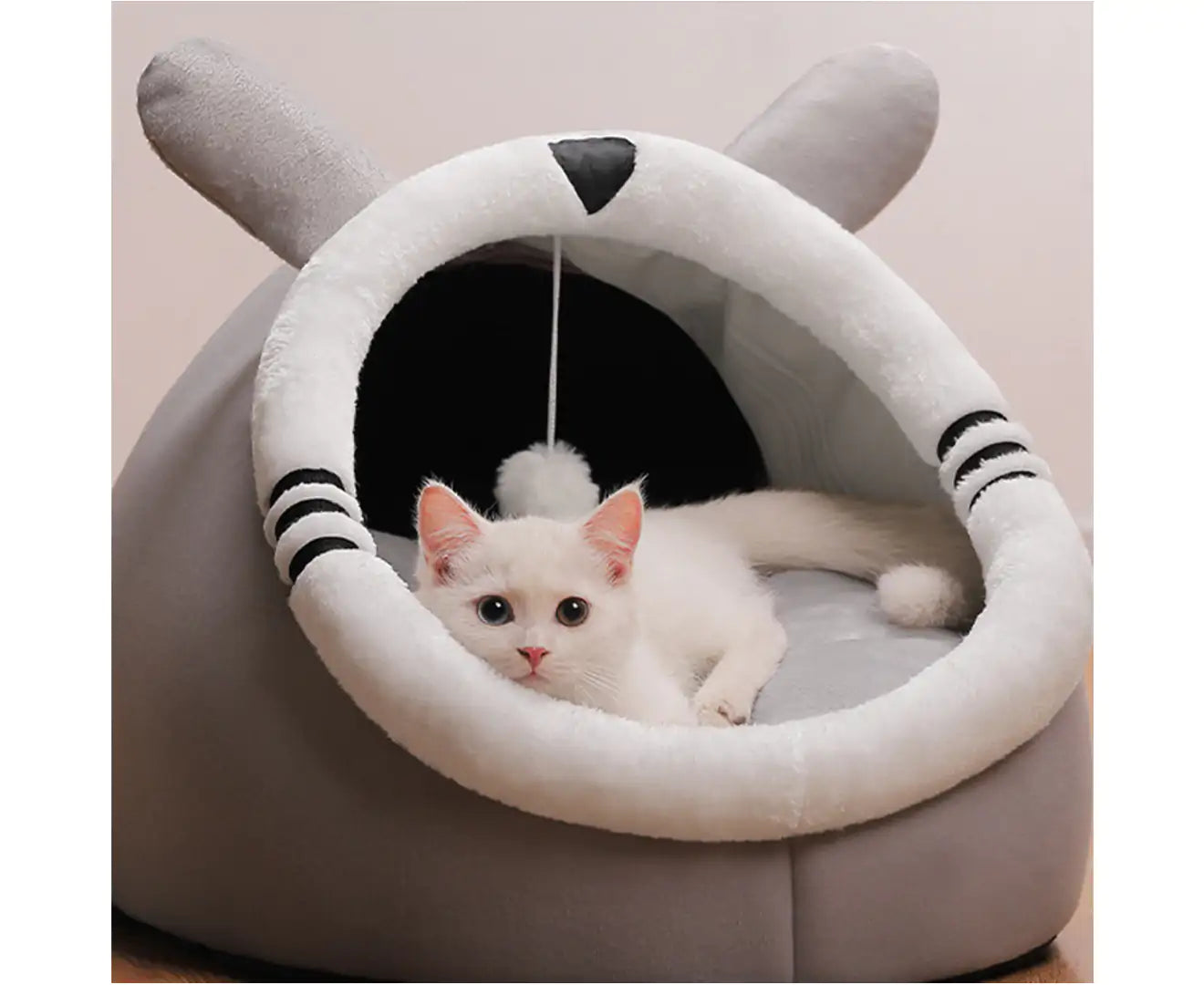 Indoor Cat Beds, Machine Washable Cat Beds, Pet Beds for Indoor Cats or Dogs