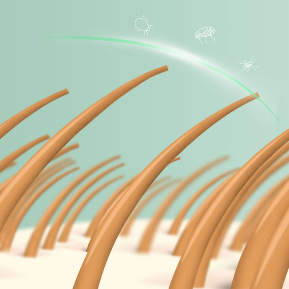 Pet Dog Repellent Collar, Cat Anti-flea Collar, Anti-lice External Neck Collar, Pet Flea Collar, Pet Supplies For Going Out Adjustable Dog Calming Collars - Fur Retreat