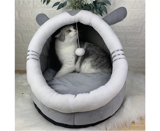 Indoor Cat Beds, Machine Washable Cat Beds, Pet Beds for Indoor Cats or Dogs