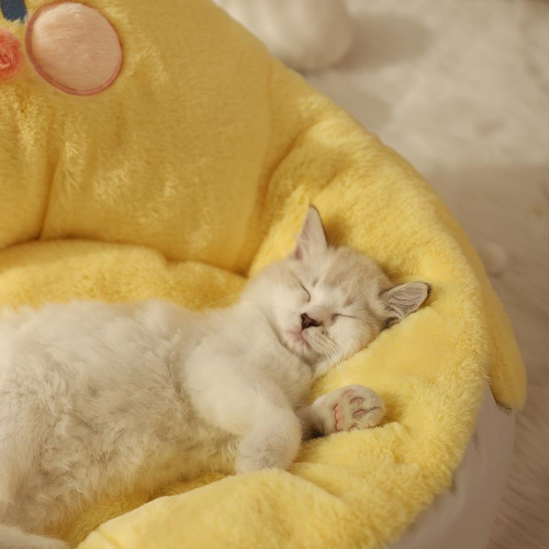 Cat's Nest Four Seasons General Semi-closed Pet Products Holding Chicken's Nest - Fur Retreat
