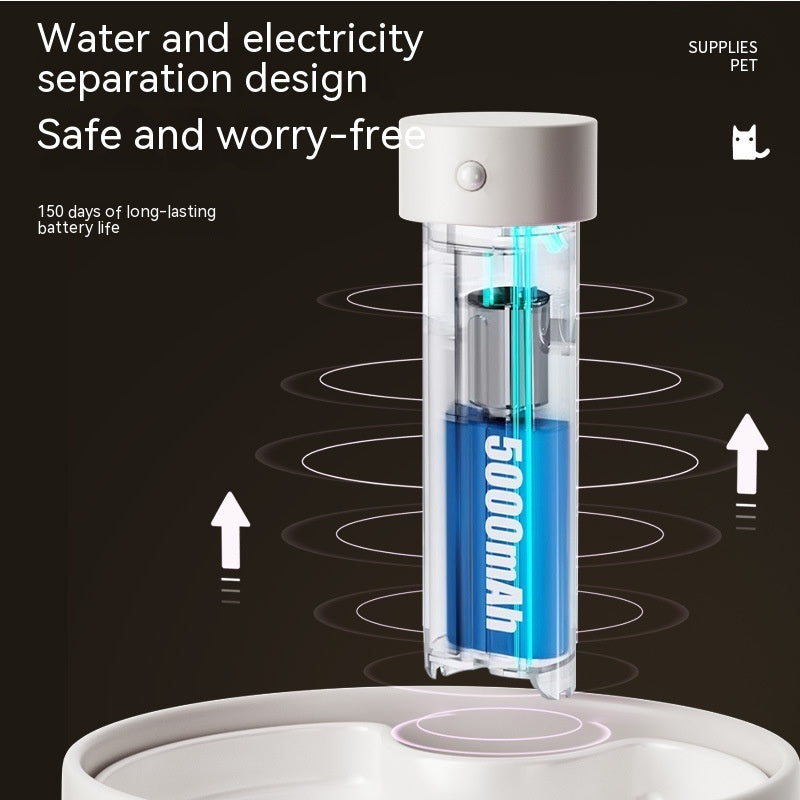 Smart, Filtered Water Dispenser for Cats