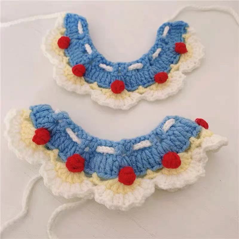 Cozy Knitted Pet Collar
